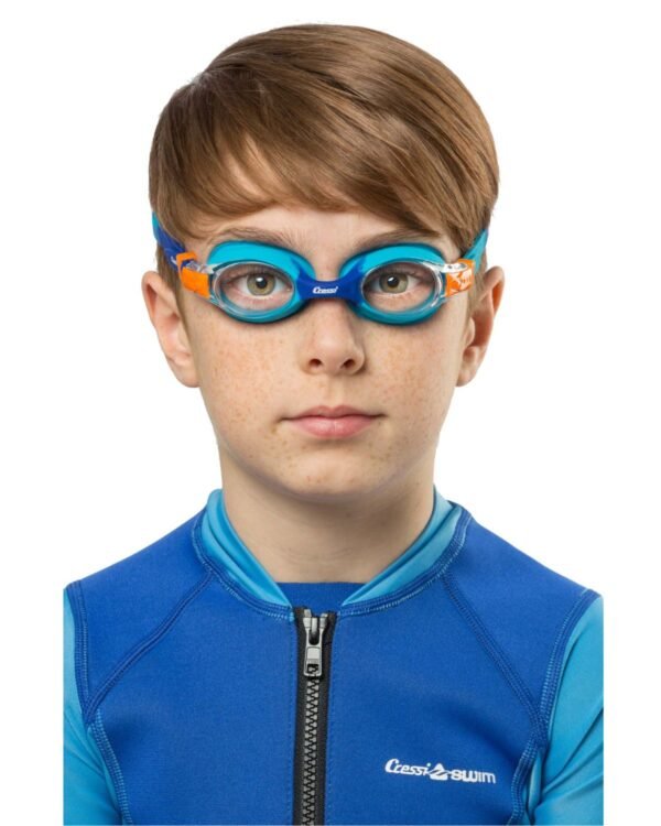 Gafas de Natación Cressi Dolphin 2.0 Azure/Azul | Cómodas y Seguras para Niños - Image 5